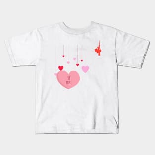 Be Mine Design For Valentines Day with KlubNocny Kids T-Shirt